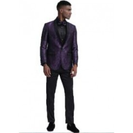 Mens Teal Slim Fit Prom Outfit Wedding Tuxedo Suit SKU#JA1843